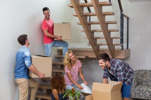Professional Man and Van service in Barnes assisting with a move
