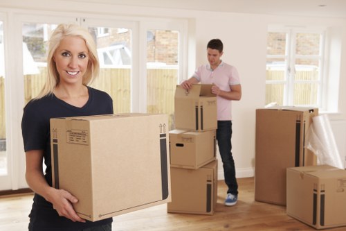 Efficient furniture removal process by Barnes Storage