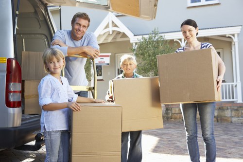 Secure transportation for office move