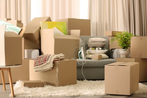 Clean and organized Barnes Storage facility with easy access